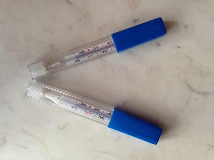 Klinische Medische Verbruiksgoederen, de Vrije Thermometer van Mercury voor het Meten van Lichaamstemperatuur