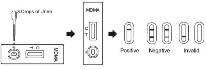 Aangepaste Nauwkeurige Druggebruik van de Vervoering (MDMA) Metmethahylenedioxy van de Test de Testuitrusting Uitrusting met Ce
