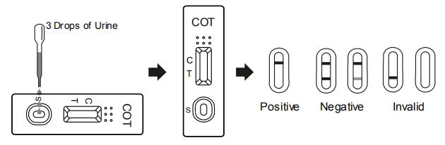 Cotinine Snelle Kenmerkende Peilstok, Cassette, PaneTest-Uitrustingen, Nicotinemetabolite Kwalitatieve Opsporing met verklaard Ce