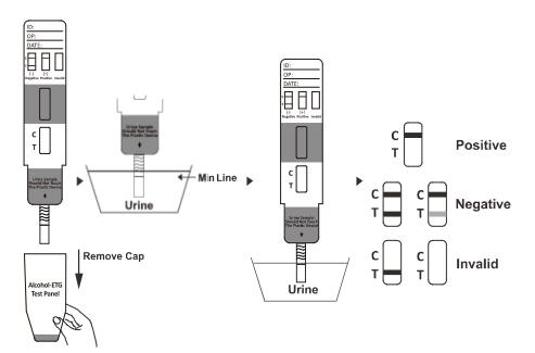 100 Ng/van ml Nauwkeurig Alprazolam Enig de Test Medisch Product van de Drug Snel Urine