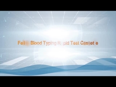 Volbloed Veterinaire Rapid Test Kits Kattenbloed Typing Rapid Test Cassette