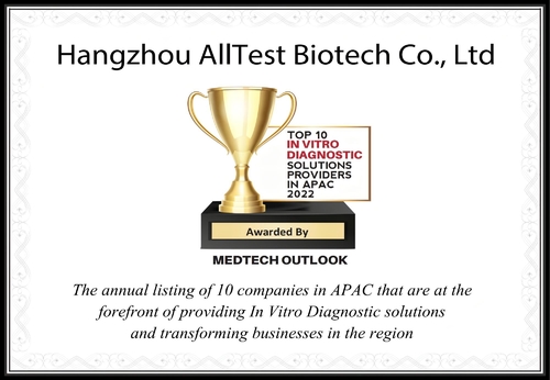 Latest company news about Top 10 in vitro Kenmerkende Oplossingenbedrijven in APAC 2022 - AllTest