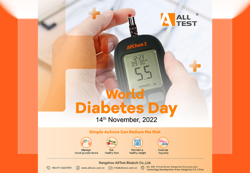 Het laatste nieuws van het bedrijf over Wereld Diabetes Dag – 14 november 2022