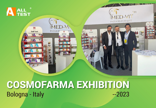 Latest company news about AllTest bij Cosmofarma-Tentoonstelling in Italië met succes wordt gedemonstreerd dat