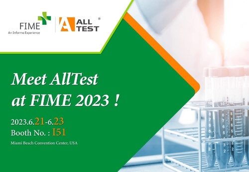 Latest company news about Sluit me aan bij ons bij FIME 2023: De Recentste Innovaties van AllTest op Vertoning