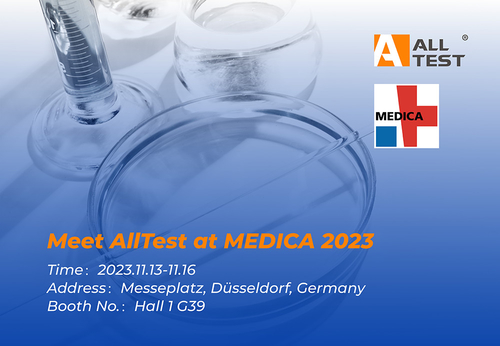 Het laatste nieuws van het bedrijf over Meet ALLTEST bij MEDICA 2023