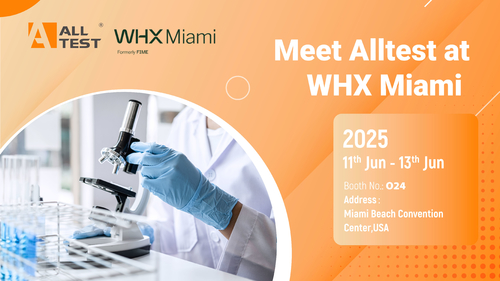 Het laatste nieuws van het bedrijf over Ontmoet Alltest op WHX Miami.