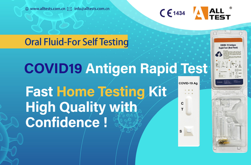 Latest company news about De Wereld Eerste OTC verklaarde covid-19 Antigeen Mondelinge Vloeibare Test!