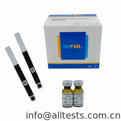 Good price Kankerantigeen 125 CLIA-Testuitrusting 2,3 - 1000 U/ML de Dubbele Methode van de Antilichamensandwich online