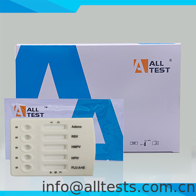 Good price Infectieziekten Rapid Test Kits Respiratorische ziekten Adenovirus/RSV/HMPV/HPIV/Influenza Test Kit online