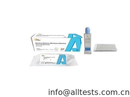 Good price Norovirus Rotavirus Adenovirus en Astrovirus Snelle test voor menselijke fecale specimens Snelle infectieziekte testbeker online