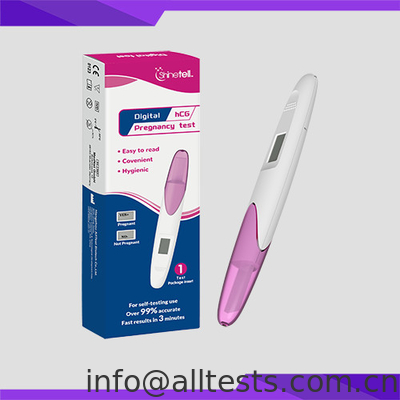 Goede prijs. Digitale HCG-zwangerschapstest Zelftest Snelle operatie door één stap online