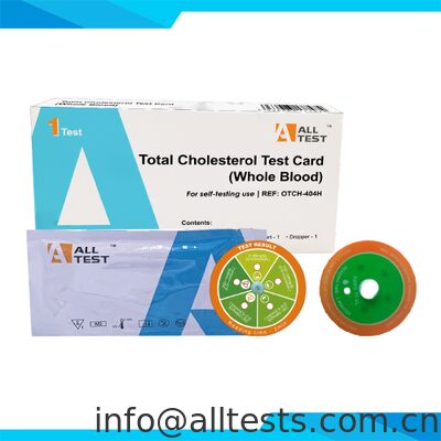 Goede prijs. OTCH-404H -- Zeer Nauwkeurige Totaal Cholesterol Testkaart (Volbloed) online