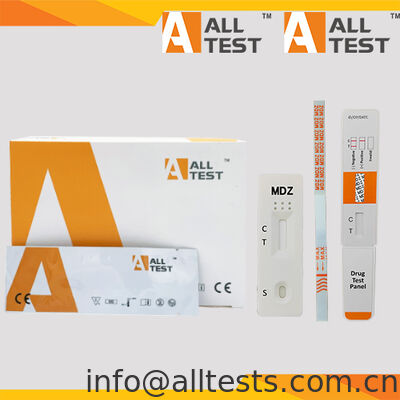 Goede prijs. Midazolam (MDZ) Snelle test (urine) (dipstick/cassette/panel) online
