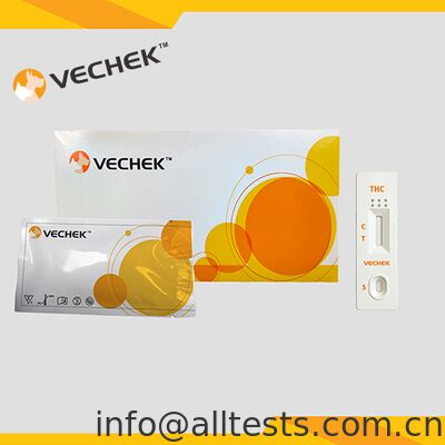 Goede prijs. THC Sneltest voor urine met 5 minuten leestijd Hoge nauwkeurigheid Geen apparatuur nodig online