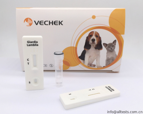 Good price Nauwkeurige Giardia-Snelle die de Testuitrustingen van de Antigeencassette op Sandwichformaat worden gebaseerd online