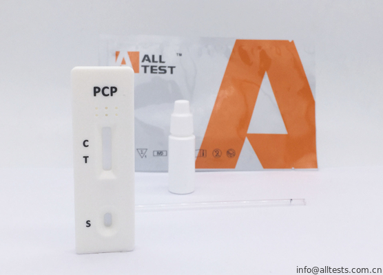 Good price Geen Dwarsreactiviteits25ng/ml PCP Druggebruik van het gehele bloed/serum /plasma Phencyclidine van de Testuitrusting de Diagnoseoem online