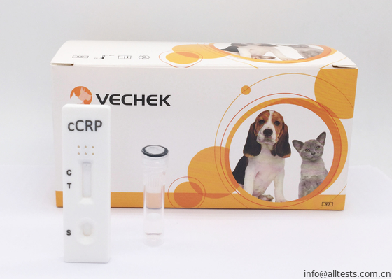 Good price Van de cassette de Snelle Diagnostische test Hondscrp Test van de de Uitrustingennauwkeurigheid online