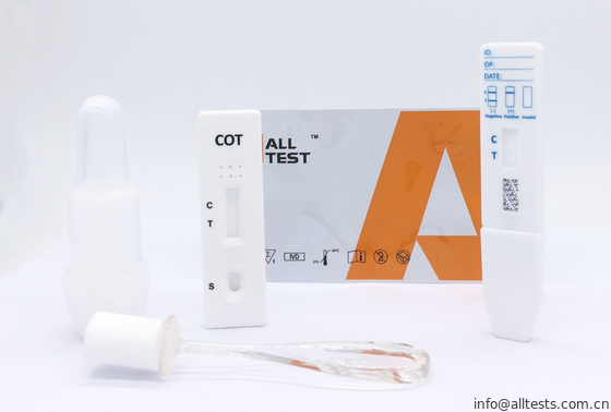 Good price De hoge Geschikt en Nauwkeurige Cassette van de de WIEG Snelle Test van Gevoeligheidscotinine online