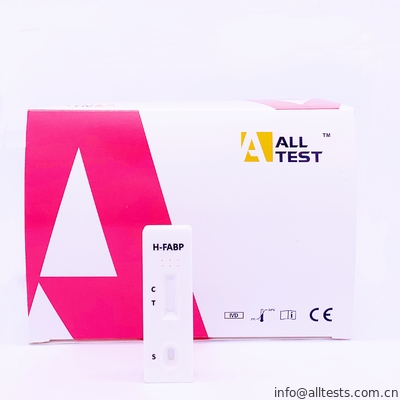 Goede prijs. H - Snelle de Testcassette van FABP om Hart te ontdekken - Type Vetzuur die - binden online
