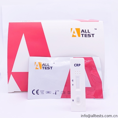 Good price Van de de Testcassette van CRP Snelle Kenmerkende De Bloedonderzoeken Snelle Chromatografische Immunoassay online