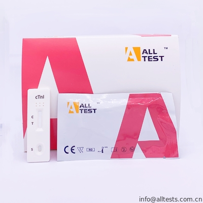 Good price Medische Snelle Diagnostische test Harttroponine I (cTnI) Snelle Test voor Scherp Coronair Syndroom met Ce online