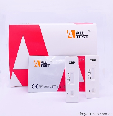 Good price C-reactieve Eiwit Kenmerkende Snelle de Testcassette van (CrP), Uitrustingen van de de Tellers Snelle Test van Accuate de Hart online