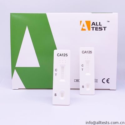 Goede prijs. snelle lezing Hoge Gevoelige Nauwkeurige Stap CA-125 het Snelle Wegwerpproduct van de Testcassette voor Diagnose met Ce online
