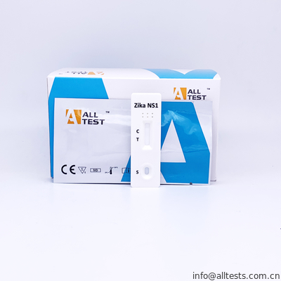 Good price Gemakkelijke aan Gebruikte Snelle de Testcassette van Zika Ns1 in Geheel Bloed/Serum/Plasma online