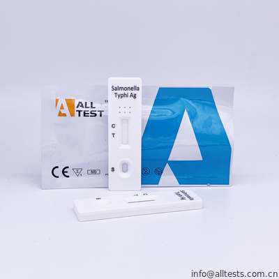 Good price Zij van het de Salmonella typhiantigeen van AllTest van de Stroomanalyse Snelle de Testcassette ISTY -602 online