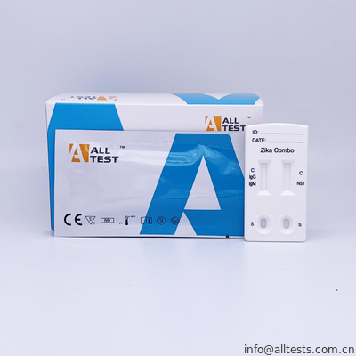 Good price Zika IgG/IgM en Snelle de Testcassette van NS1 Combo (Geheel Bloed/Serum/Plasma) online