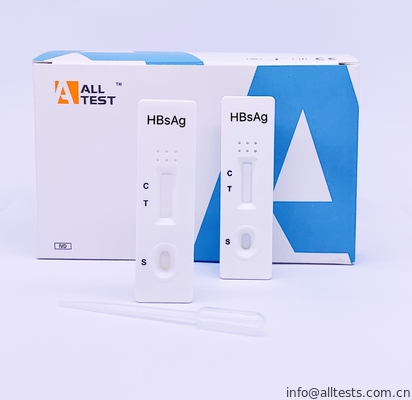Good price Cassette van de HBsAg de Snelle Test (Geheel Bloed/Serum/Plasma) online