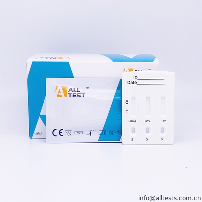 Good price Snelle de Testcassette van HBsAg/HCV /HIV Combo met het Specimen van Serum/Plasma online