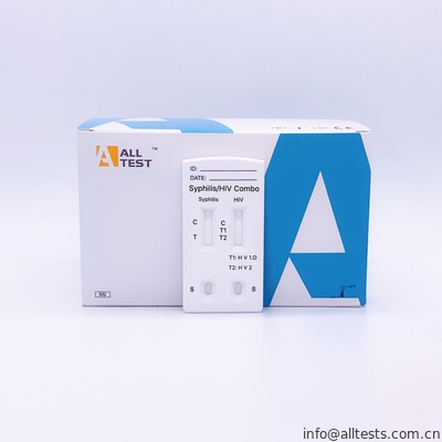 Good price Hoog - de Cassette Geheel Bloed van de kwaliteitssyphilis/hiv 1.2.O Combo Snel Test/Serum/Plasma online
