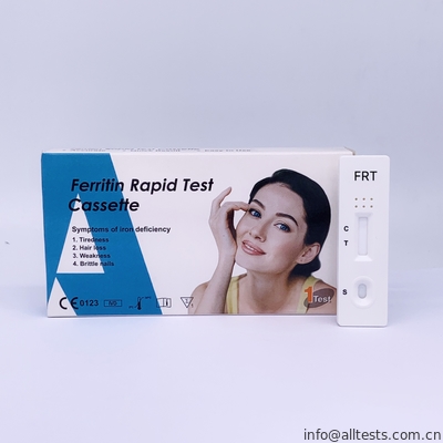 Good price Hoge Quilified-Ferritin Snelle Diagnostische testcassette in Geheel Bloed online
