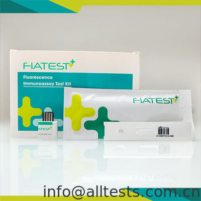 Goede prijs. 3 in 1 Troponine I Myoglobin CK-MB test Cassette Geheel Bloed/Serum/Plasma online