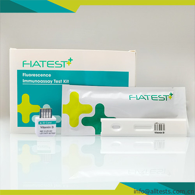 Good price D2+D3 van de de Testcassette van vitamined het Serum/het Plasmafluorescentieimmunoassay Methode online
