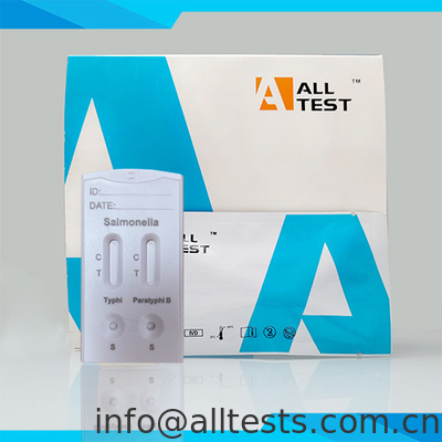 Good price Salmonella Typhi En Paratyphi B Antigen Infectieziekte Rapid Test Kits 97,8% Testnauwkeurigheid online