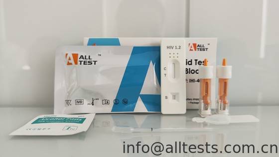 Good price HIV 1.2 Rapid Test Cassette Zelftesten Thuistest (heel bloed / urine / orale vloeistof) online
