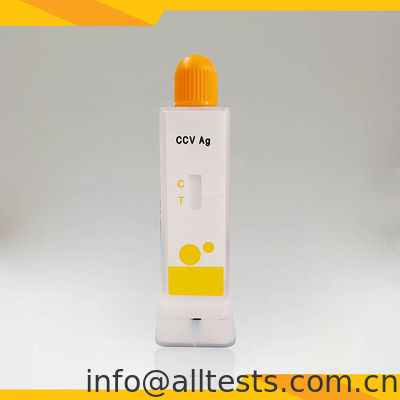Goede prijs. 10 Minuten CCV Antigeen Sneltestkit voor de Detectie van Canine Coronavirus in Feces/Braaksel met Immunochromatografie online