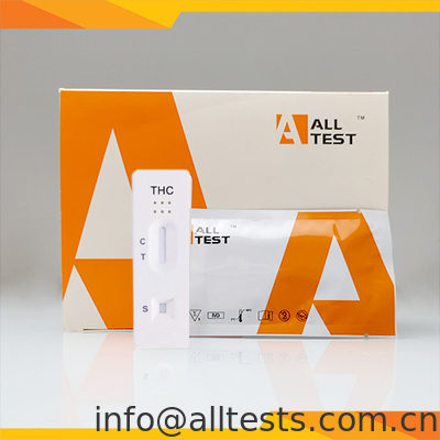 Good price THC Rapid Test Cassette orale vloeistof voor capillaire actie migratie in menselijke orale vloeistof online