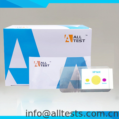 Good price De H. pylori Rapid Test Kit for Tartar kwalitatieve detectie van urease voor Helicobacter pylori infectie online