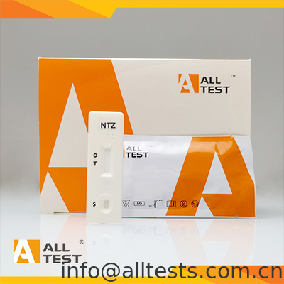 Good price 2000ng/mL Afkapgrens Nitazeen NTZ Oppervlaktetestcassette met Oppervlaktemonstertype online