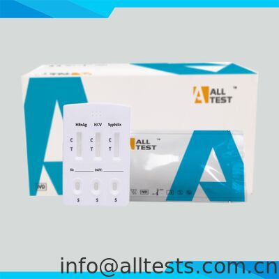 Goede prijs. HBsAg/HCV/Syfilis Combo Rapid Test Cassette (heel bloed/serum/plasma) online