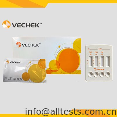 Goede prijs. FHW-antigeen + FeLV-antigeen + FIV-antilichaamcombo Rapid Test Cassette online