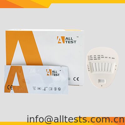 Goede prijs. Multi-Drug Sneltest Cassette voor Orale Vloeistof met 3~10 Minuten Leestijd, CE Gecertificeerd, en Tot 17 Drugs Getest online