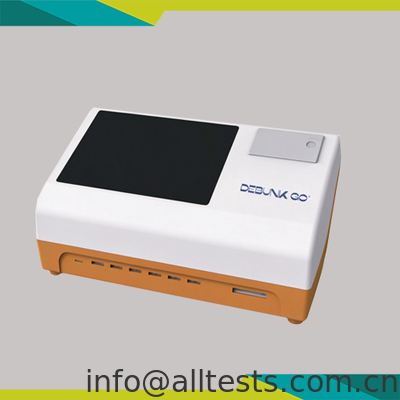 Goede prijs. Fluorescence Immunoassay Analyzer with 10.1-inch LCD Touch Screen, Built-in Thermal Printer, and Six Single-Test Channels Plus One Multi-Test Channel online