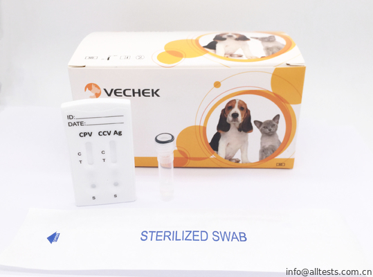 Good price Cpv + Ccv Snelle Kenmerkende de Uitrustingsfaecaliën van Antigeencombo/braakt 10 Uitrustingsgrootte online