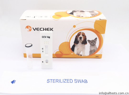 Good price De hondsuitrustingen van de het Antigeen Snelle die Test van Coronavirus (Ccv) op Gemakkelijk worden gebaseerd en Geschikt Sandwichformaat online