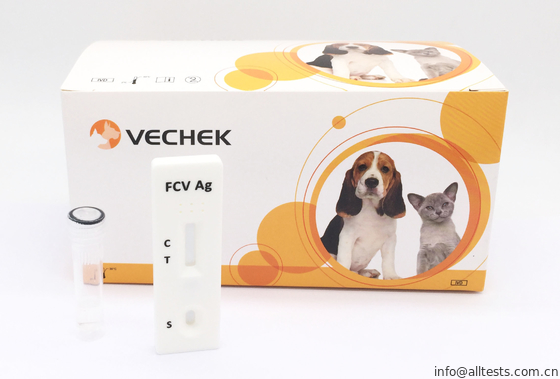 Good price Van de Feline Calicivirus Ag Uitrustingen Test de Snelle Diagnostische test met Makkelijk te gebruiken online